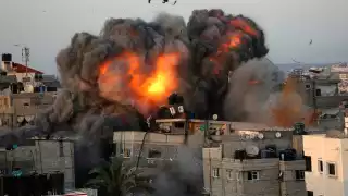 Reportan más de 7 mil muertos por bombardeos israelís a Gaza