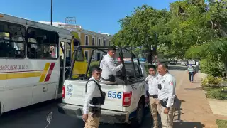 Detienen a Hombre por Agredir a su Pareja y Amenazar a Comerciantes en Campeche