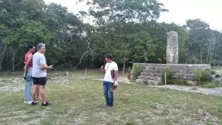 Dzibilchaltún comenzó a tener visitantes este lunes