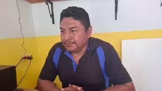 El líder sindical de los Tres Poderes de Tenabo, Elmer Pech Ku, fue hospitalizado tras sufrir una caída en su baño.