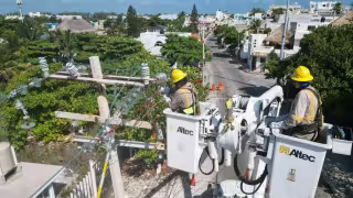 La Comisión Federal de Electricidad anunció el apagón en esta localidad.