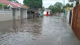 Habitantes de Tizimín sufren inundaciones en sus viviendas