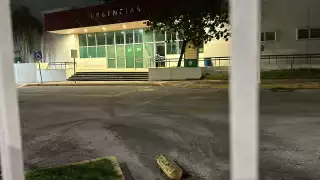 El herido fue trasladado de urgencia al hospital