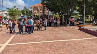Se registra gran afluencia de personas en la Zona Maya de Quintana Roo