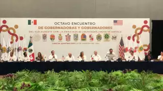 Este martes fue el Encuentro de Gobernadoras y Gobernadores del Sur-Sureste con la Embajada de los Estados Unidos