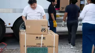 El 6 de mayo llegarán a Campeche más de dos millones de boletas custodiadas por la Defensa y la Guardia Nacional.