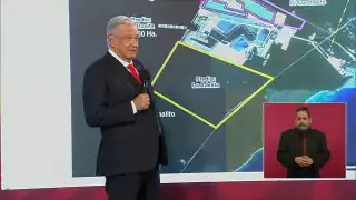 AMLO indicó que aún están en pláticas con los dueños de Calica para llegar a un acuerdo sobre su banco de material en Playa del Carmen