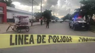 El sicario huyó corriendo del sitio