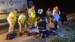 Adulto mayor resulta gravemente herido tras ser atropellado en Calkiní.