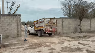 Albañil cae de un segundo piso en obra en la colonia Kanisté, Campeche.