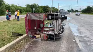 La pareja se encuentra en estado crítico en el hospital O'Horán de Mérida