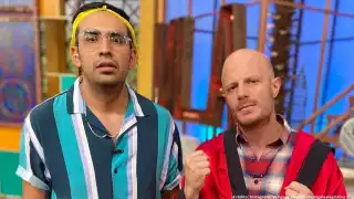 Durante la transmisión de los ‘Protagonistas’ los comediantes entraron para su show pero al parecer el ‘Capi’ saco de sus cabales a Facundo