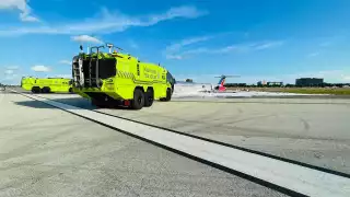 Tres heridos en avión que se incendió al aterrizar en aeropuerto de Miami
