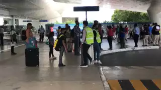 El Aeropuerto Internacional de Cancún registró un flujo moderado de pasajeros este 18 de septiembre