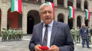 AMLO deseó que no se hayan registrado pérdidas humanas durante el temblor que se sintió en la Ciudad de México este 19 de septiembre