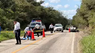 El motociclista perdió la vida de forma trágica