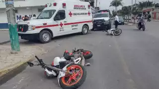 El accidente dejó a una persona herida