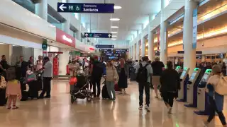 El aeropuerto de Cancún anuncio del nuevo vuelo de Quito para Cancún