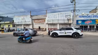 Policía Estatal atiende robo en avenida Patricio Trueba