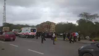 Se reportaron más de 20 personas lesionadas por el accidente