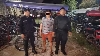 El hombre es acusado por el robo de un mototaxi en el Centro de Umán