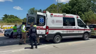 Un percance vial sobre la avenida Gobernadores dejó como saldo una mujer lesionada.