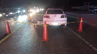 El motociclista murió de forma instantánea en la carretera Mérida-Tixkokob