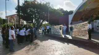 En José María Morelos se plantaron en el parque municipal