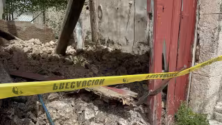 Protección Civil acordona casona tras colapso parcial en San Francisco