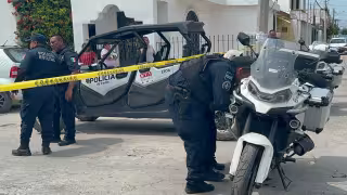 La mujer comenzó a presentar malestares físicos en el lugar de los hechos.