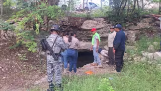 Sacerdotes mayas realizaron una ofrenda con Sacab con la esperanza de encontrarlo.