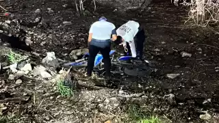 La moto tenía reporte de robo