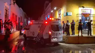 La zona donde fallecieron electrocutados los dos adultos mayores fue cerrada a la circulación debido al peligro por la corriente eléctrica