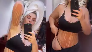 Mariana González se operó toda