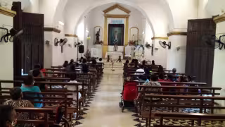 Lluvias ponen en riesgo la histórica iglesia de San Francisco de Asís en Kantunil