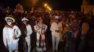 El recorrido salió del Cementerio General de Mérida