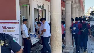 Menor se desmaya por temor a una inyección en Campeche y moviliza a cuerpos de emergencia