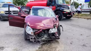Dos automovilistas protagonizaron un accidente en la Región 227.