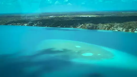 Laguna de los Siete Colores en Bacalar