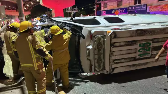 El percance fue turnado a la Fiscalía de Campeche por todos los daños ocasionados