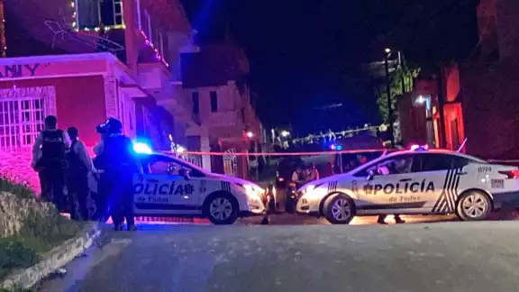 Las autoridades acordonaron la zona luego de lo sucedido Las autoridades acordonaron la zona luego de lo sucedido