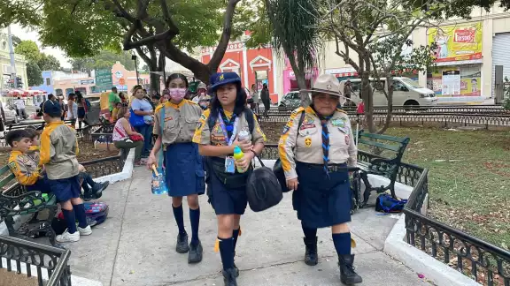 Inicia la Semana Scout en Mérida Inicia la Semana Scout en Mérida
