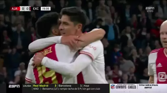 El lateral mexicano se estrenó como goleador en el futbol de Países Bajos El lateral mexicano se estrenó como goleador en el futbol de Países Bajos