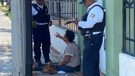 La mujer descartó levantar denuncia contra los responsables