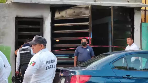 Tras huir, la víctima logró resguardarse en su casa desde donde alertó a las autoridades. Foto: Ricardo Jiménez Tras huir, la víctima logró resguardarse en su casa desde donde alertó a las autoridades. Foto: Ricardo Jiménez