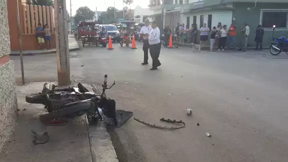 Los paramédicos dijeron que el accidentado puede que pierda una oreja Los paramédicos dijeron que el accidentado puede que pierda una oreja
