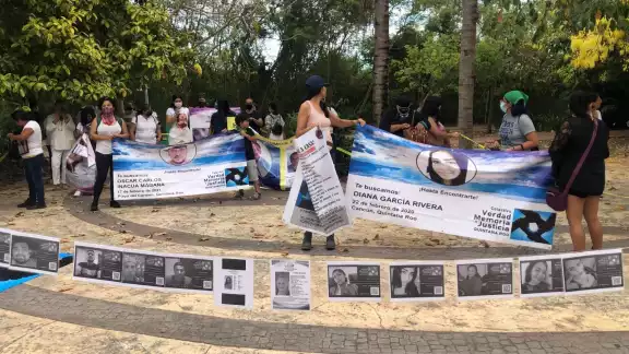 El movimiento y la marcha es de madres que han perdido a algún ser querido