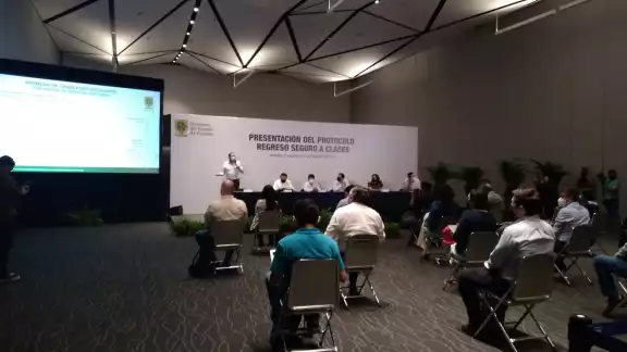 Ante autoridades educativas se dieron a conocer los nuevos protocolos
