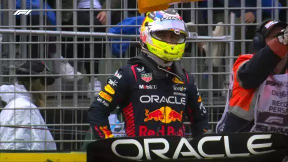 Checo Peréz abandona Q1 del GP de Australia por problemas con su auto Checo Peréz abandona Q1 del GP de Australia por problemas con su auto