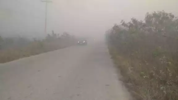 El incendio en el basurero de Umán cumple 3 días y sigue causando afectaciones El incendio en el basurero de Umán cumple 3 días y sigue causando afectaciones